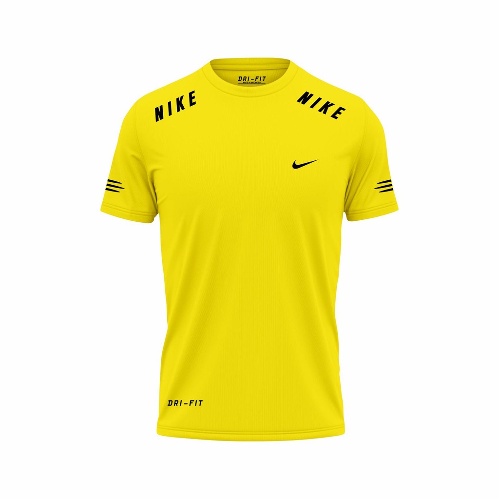 Kaos Olahraga Pria Wanita DryFit