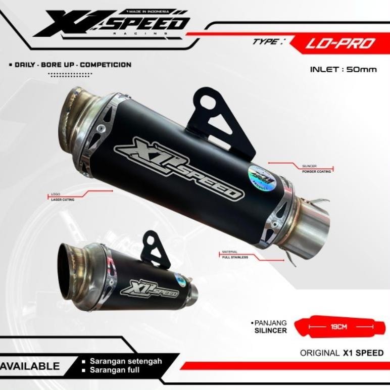 Diskon Slinser Only Knalpot Racing Knalpot Mx King Original X1 Speed Garansi