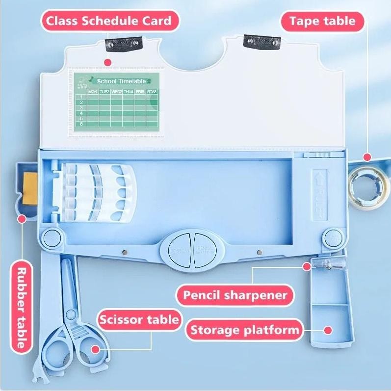 

BISACOD HM28 Kotak Pensil Serbaguna Tempat Kotak Pensil Mekanik Multifungsi Eh76