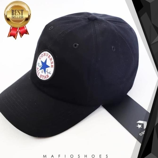 TOPI SNAPBACK TOPI CONVERSE CORE BLACK / TOPI CONVERSE / TOPI OLAHRAGA/TOPI MURAH