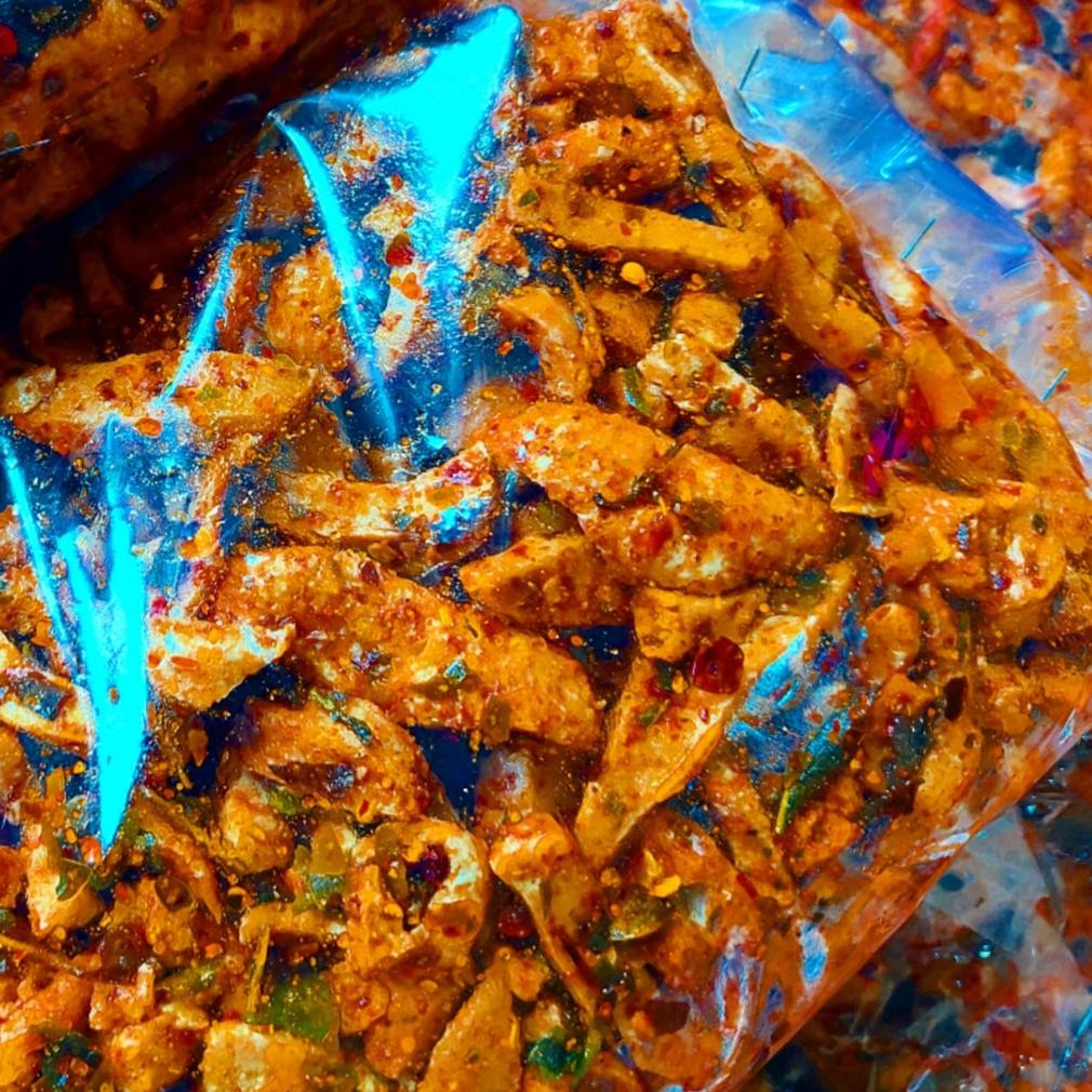 

10.10 Basreng Pedas 1Kg Rempah Daun Jeruk Cemilan Bandung High Quality