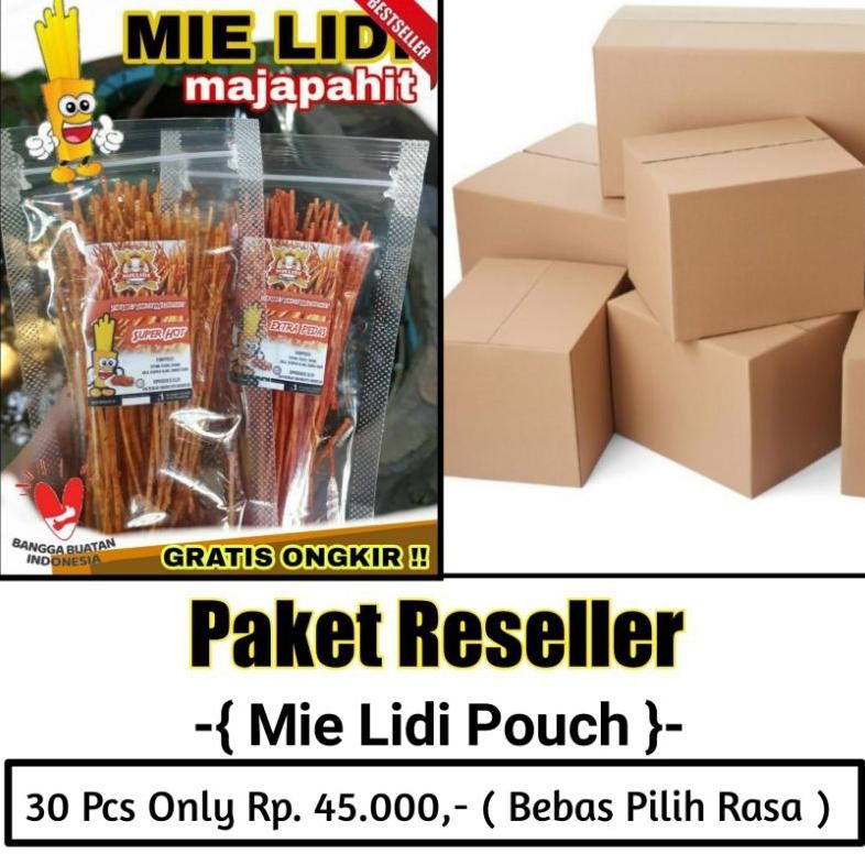 

Original Paket Reseller Mie Lidi Pouch 30 Pcs High Quality