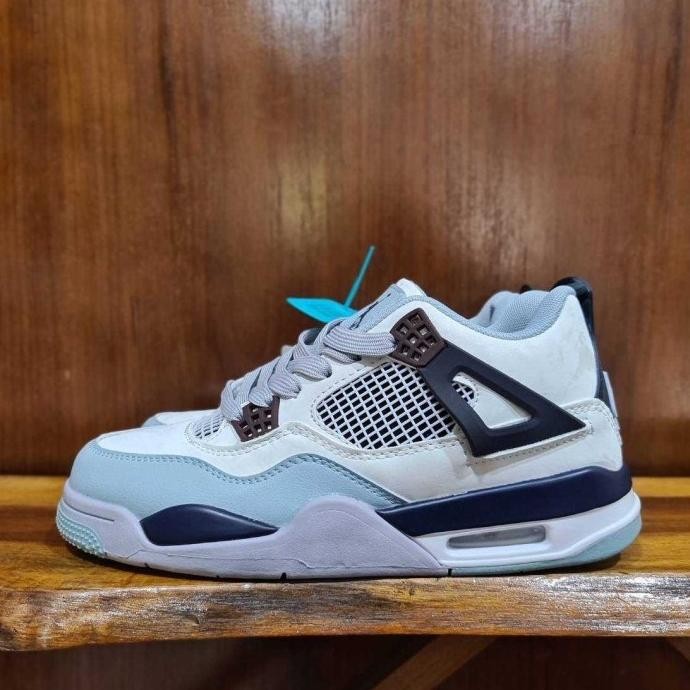 Sepatu Nike_ Air Jordan 4 Low White Oreo Sepatu Sneakers Pria Wanita Ramahmart7