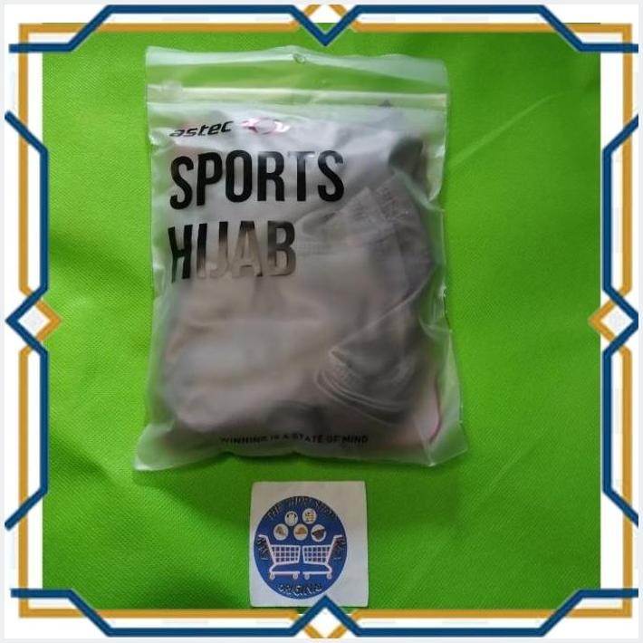 

[THE] JILBAB KERUDUNG OLAHRAGA ASTEC AMANI WOMEN'S HIJAB SEGIEMPAT ORIGINAL