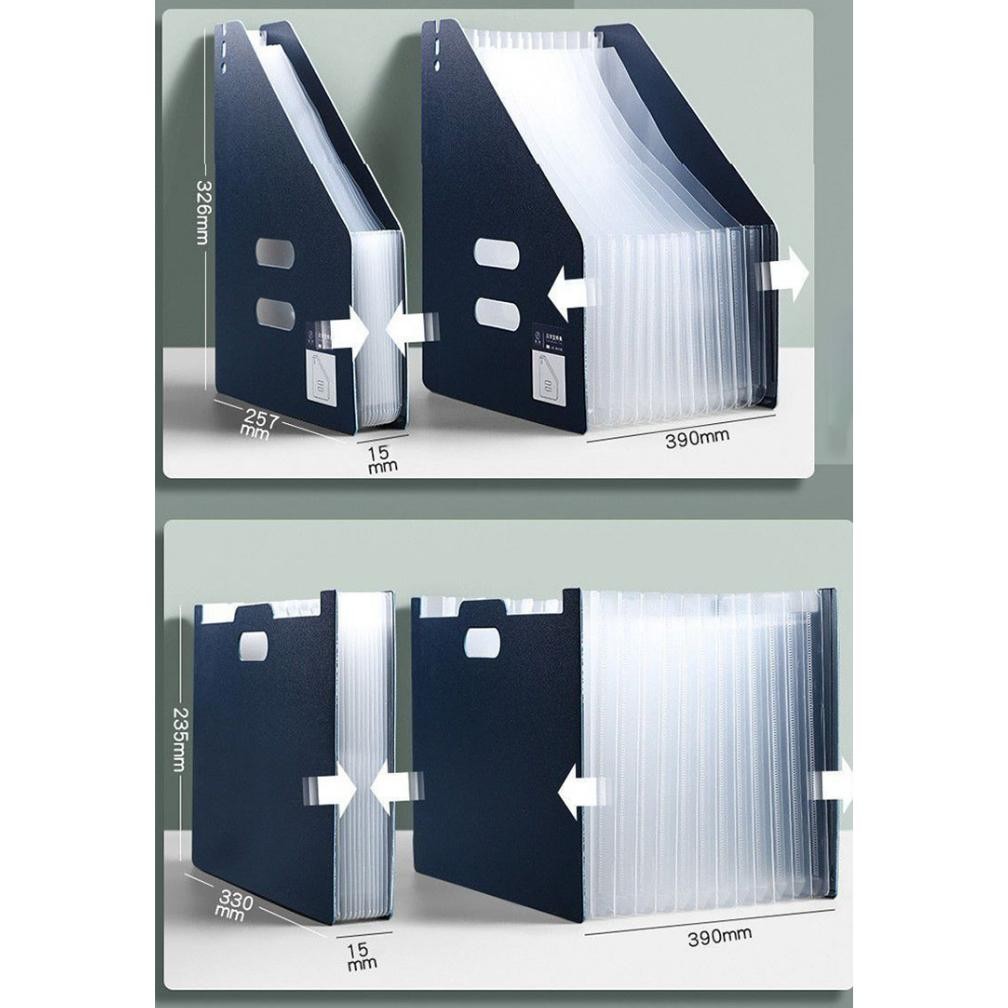 

ORIGINAL GAGALU Standing file A4/ File folder document bag/ Tas document file 13 sekat an