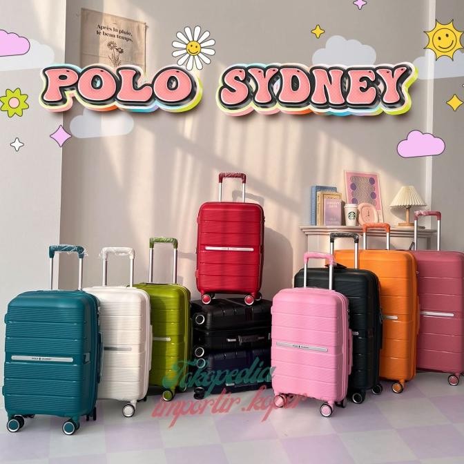KOPER POLO CLASSIC ORIGINAL SYDNEY SERIES 20 & 24 INCH EXPANDABLE TSA | TRAVEL