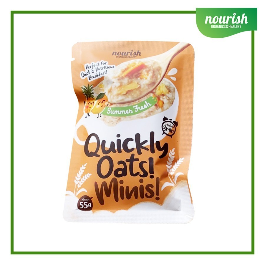 

RB22 PAKET BUNDLING Quickly Oats! Minis! Instant Oatmeal Isi 6 Varian