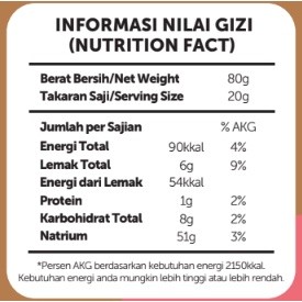 

Nom Nom - Gluten Free Crunchy Puff Melted Choco Soes Kering Isian Coklat 80gr