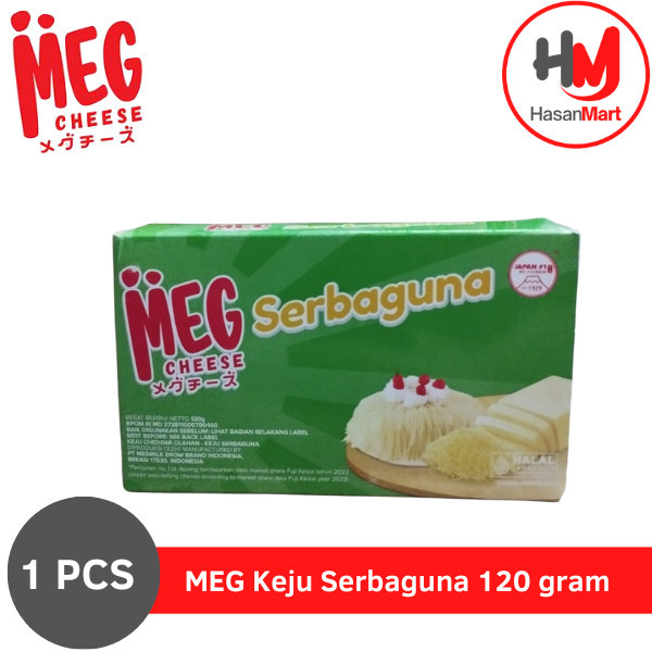 

MEG Keju Serbaguna 120 gram [1 PCS]
