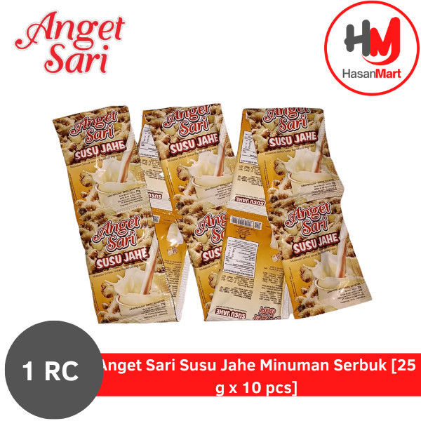 

Anget Sari Susu Jahe Minuman Serbuk [25 g x 10 pcs]