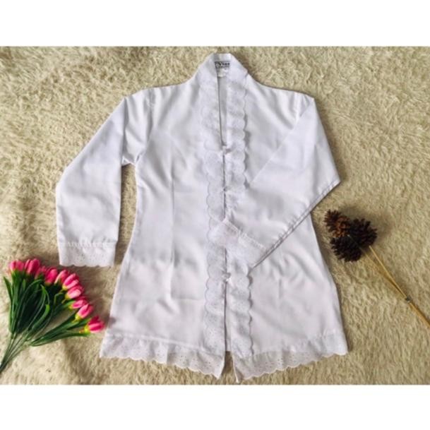 PROMO kebaya sunda putih anak/kebaya anak TK/kebaya anak SD TR24