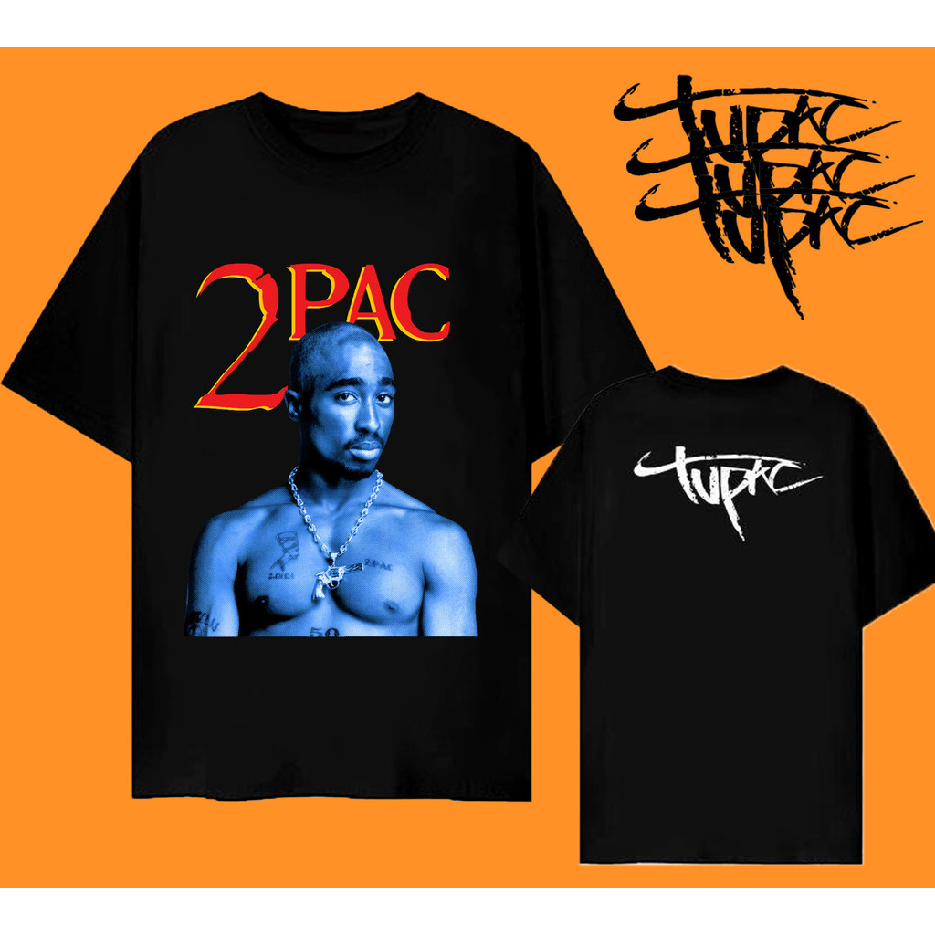 Tupac Shakur Bajakan Kaos Oversized Tupac Makaveli Estetika Rap Stylelandaph
