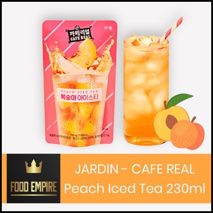 

Jardin Iced Peach Tea 230 Ml | Teh Instant Korea