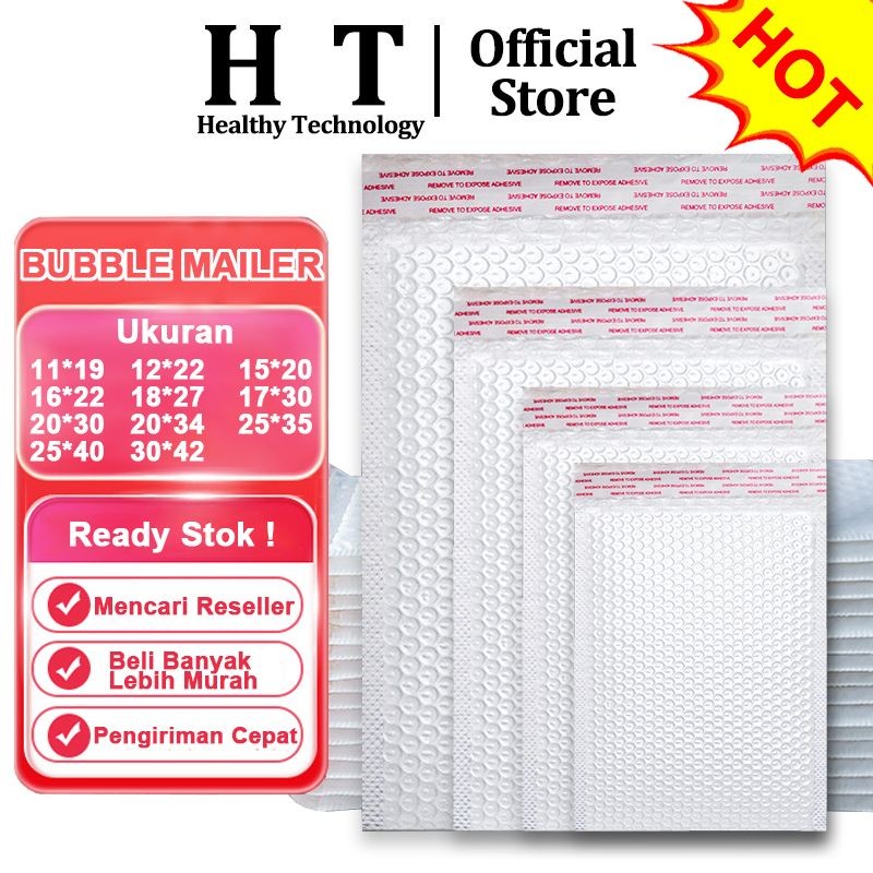 

HT Bubble Mailer / Amplop Bubble - Bubble Bag / Amplop Bubble Murah / Kantong Plastik Packing Amplop