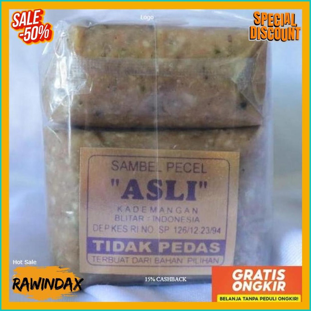 

Sambel Pecel Asli Blitar 840 Gram (Cod)
