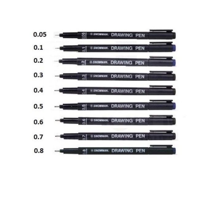 

Snowman Drawing Pen Ft 700 0.005 0.1 0.2 0.3 0.4 .05 0.6 0.7 0.8 !! Hanscollect
