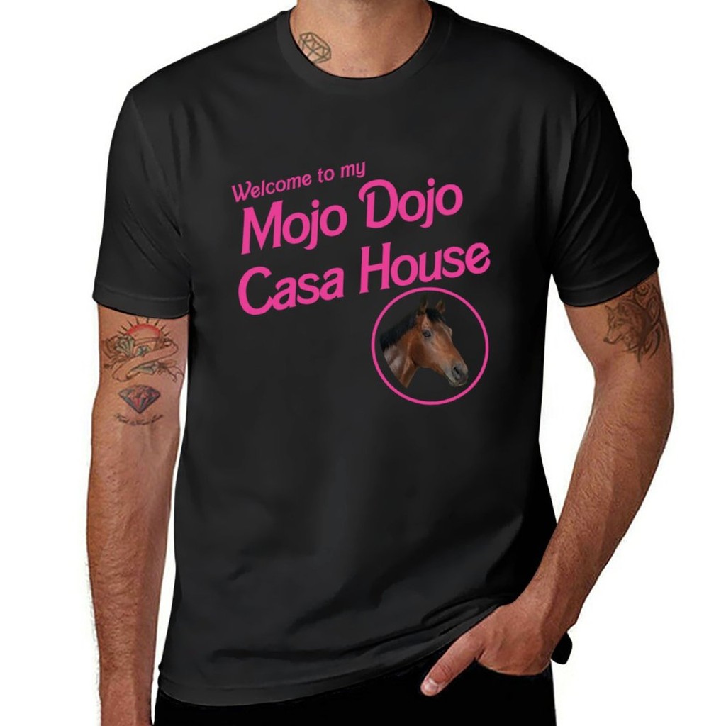 Kaos Rumah Mojo Dojo Casa Kaos Hitam Kaos Vintage Pria