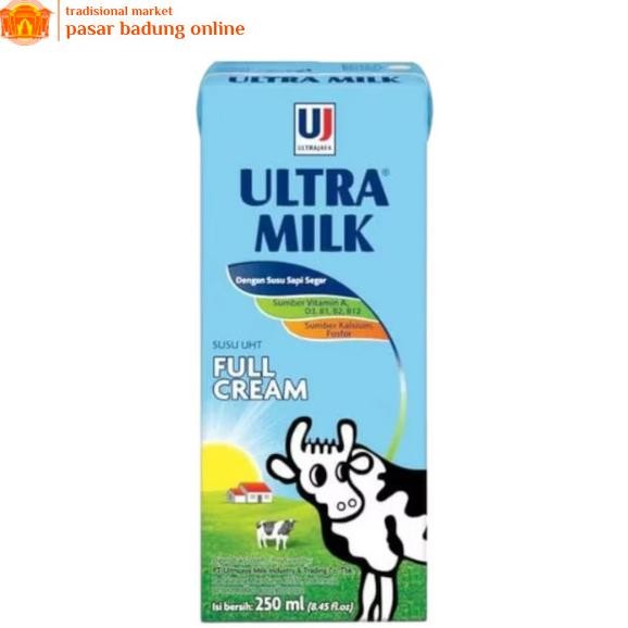 

Ultramilk Full Cream 250 Ml 1 Dus isi 24 Pcs