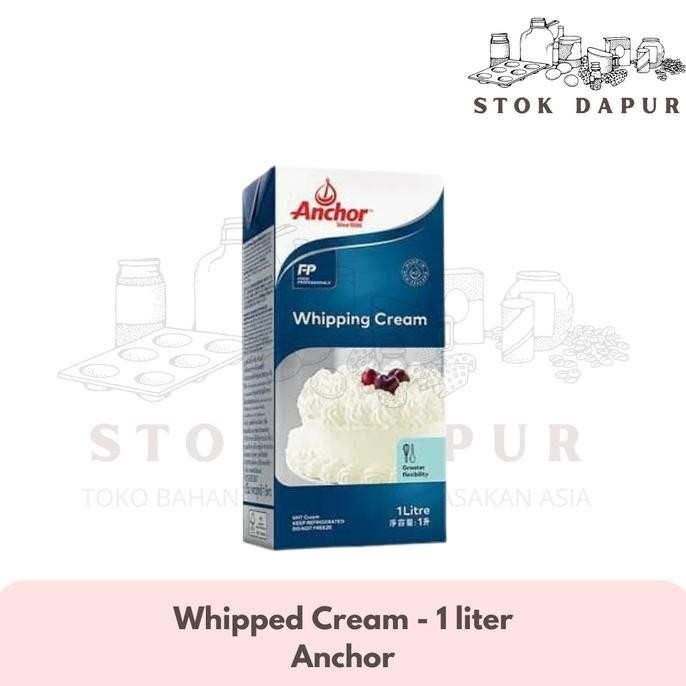 

Anchor Whipped Cream 1 Liter