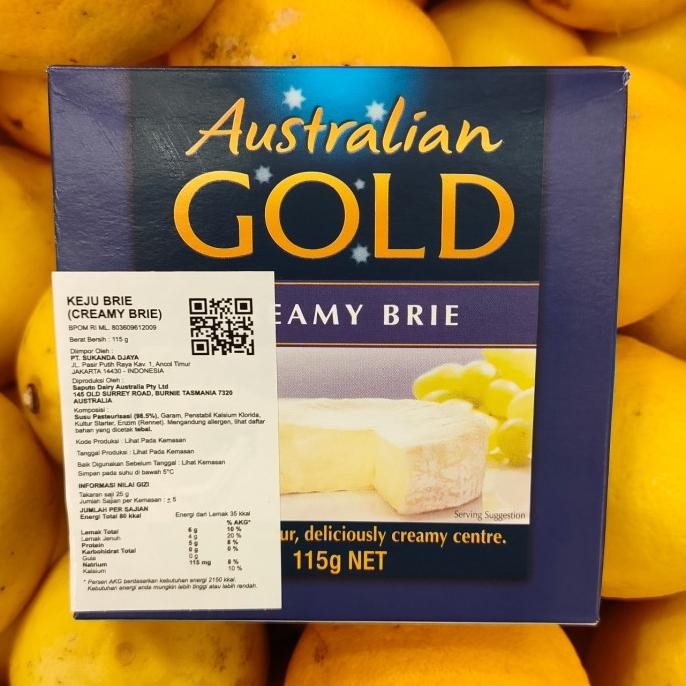 

keju brie cheese 115gr