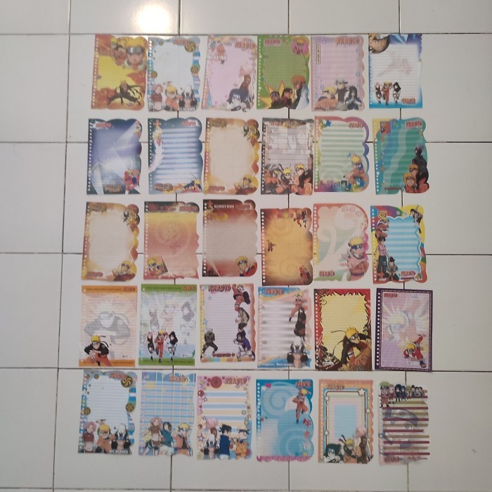 

Amberela - Kertas Binder Naruto Serie 2, 30 Lembar