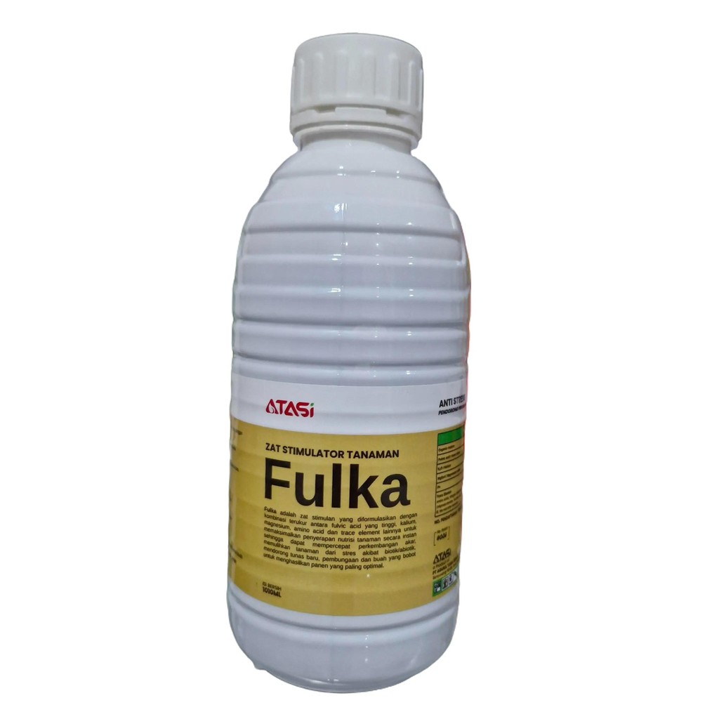 Paket 2 Pcs Fulka Zat Stimulator Tanaman 1010ml Original Pabrik Fulka Atasi Kriting Tanaman Dg Alami