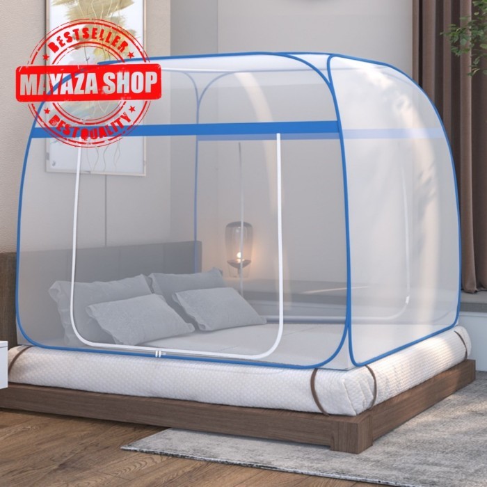 Hadian - Kelambu Tempat Tidur 120X200 Kelambu Lipat Korea 120 X 200
