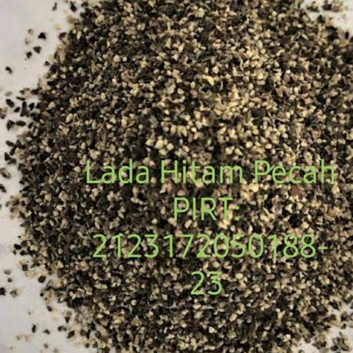 

Black Pepper Crushed 250Gram / Lada Hitam Cacah 250Gram (Tumbuk Kasar)
