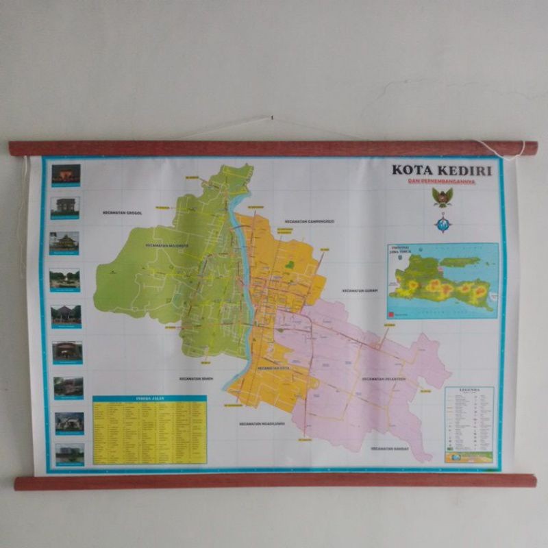 

Peta Kota Kediri Bingkai