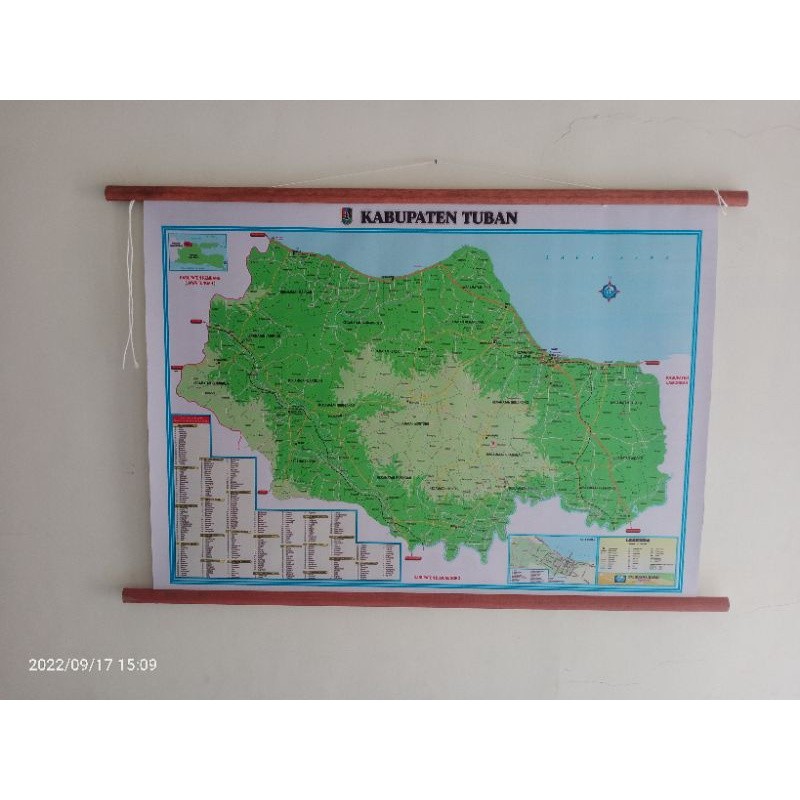 

Peta Kabupaten Tuban Besar Bingkai