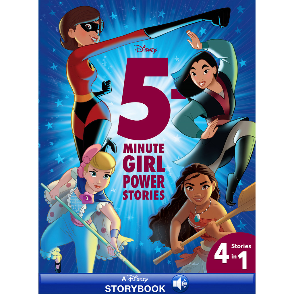 

Disney 5-Minute Girl Power Stories ( Cerita Seru / D )