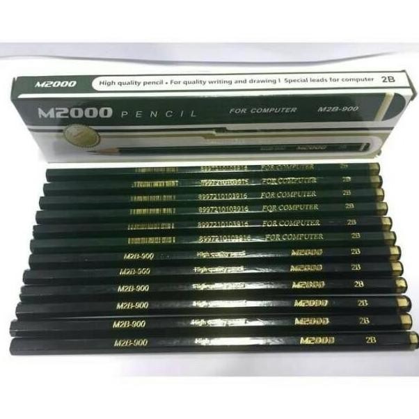 

PENSIL M200 HIJAU 2 B / SET PENSIL