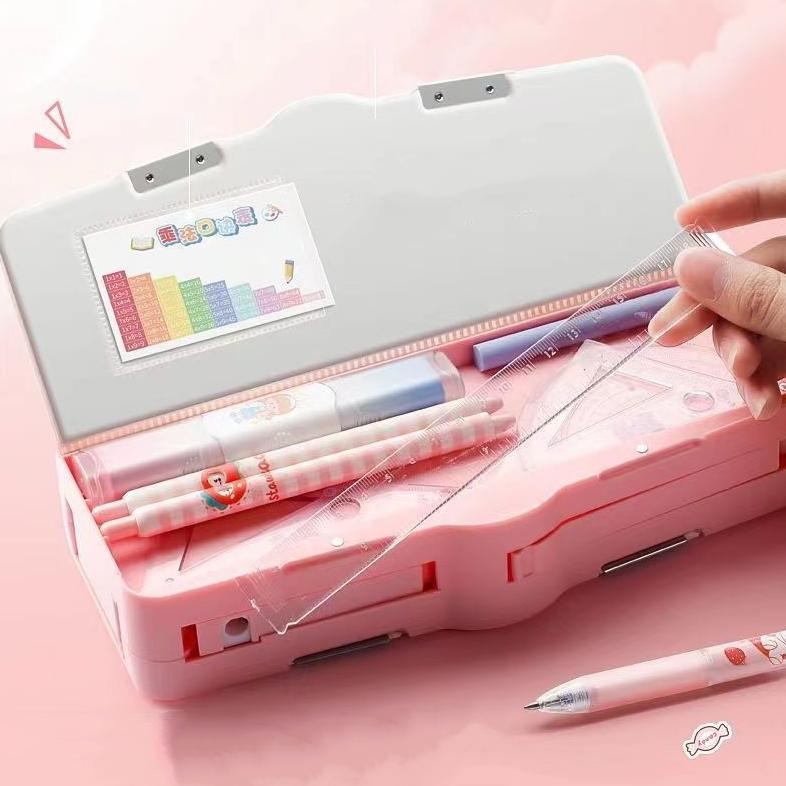 

ORIGINAL Tempat pensil multifungsi kartun, tempat pensil multifungsi anak berkapasitas besar/Tempat pensil yang menyenangkan TT60