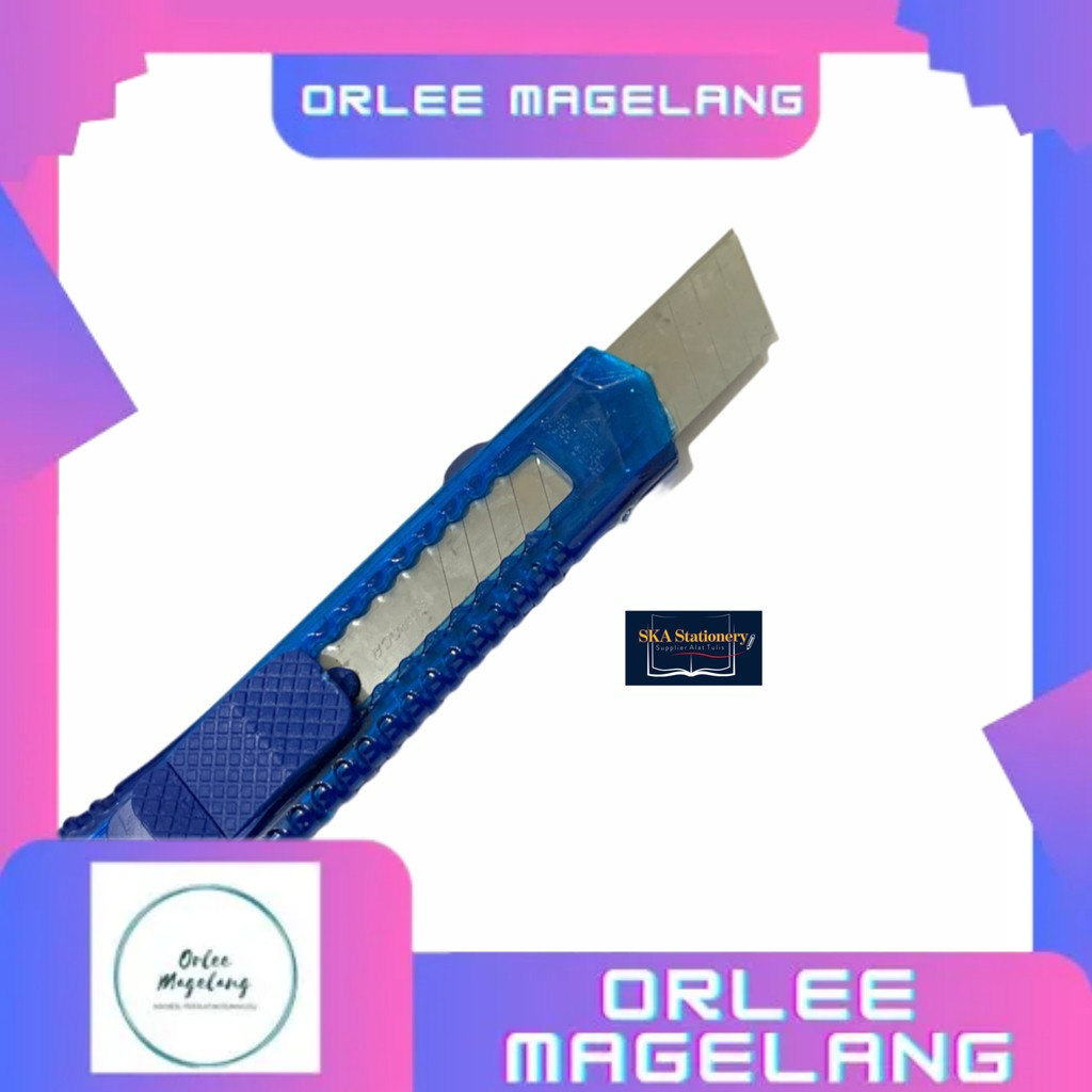 

CUTTER/PISAU KERTAS, Ukuran Besar dan Kecil 1 pcs