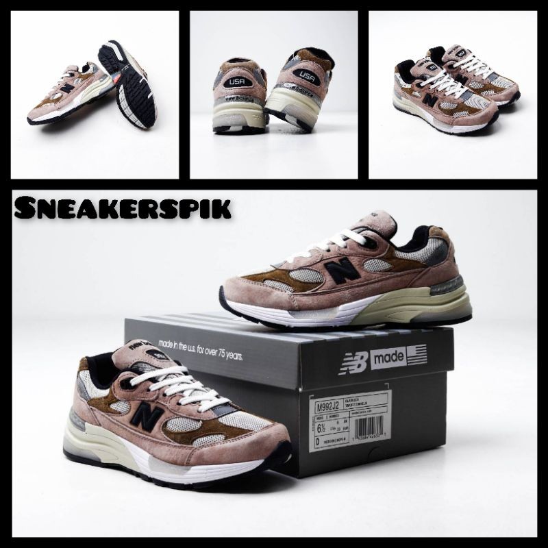 Sepatu New Balance 992 JJJound  Brown