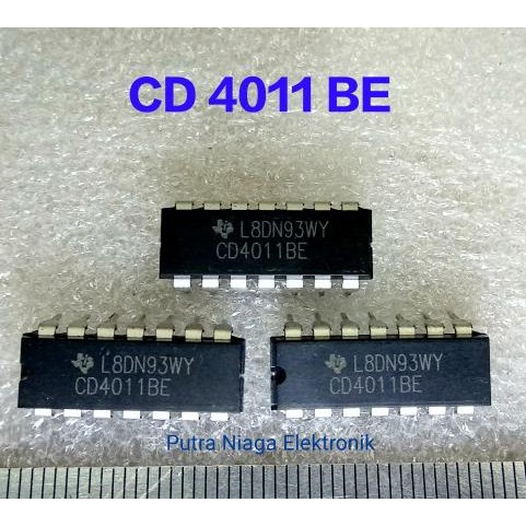 

Diskon ic CD4011BE Dip 14 pin / CD4011 / TC4011 / HEF4011 / HCF4011 putr4n dijamin