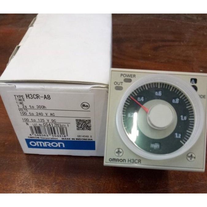 Timer Relay / On Delay Timer Omron H3Cr-A8 Original Baru