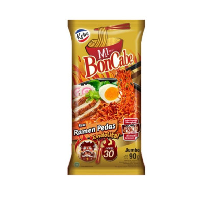 

KOBE BONCABE MI RAMEN PEDAS LV30 90G - 017555