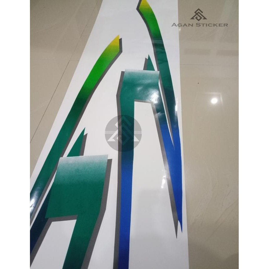 Sticker Mobil Carry Stiker Carry PV Striping Lis body samping Carry PV ABD