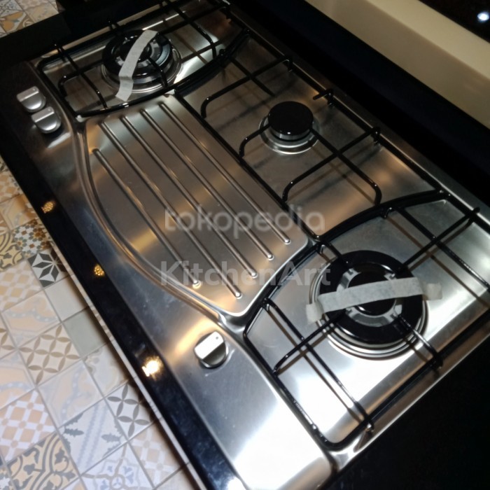 New Kompor Ariston Built In Gas Hob 90Cm Pc930Tx - Ex. Display