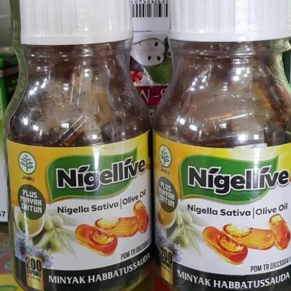 

Nigel 100 Kapsul Nigel 200 Nyak Habbatussauda Plus Zaitun