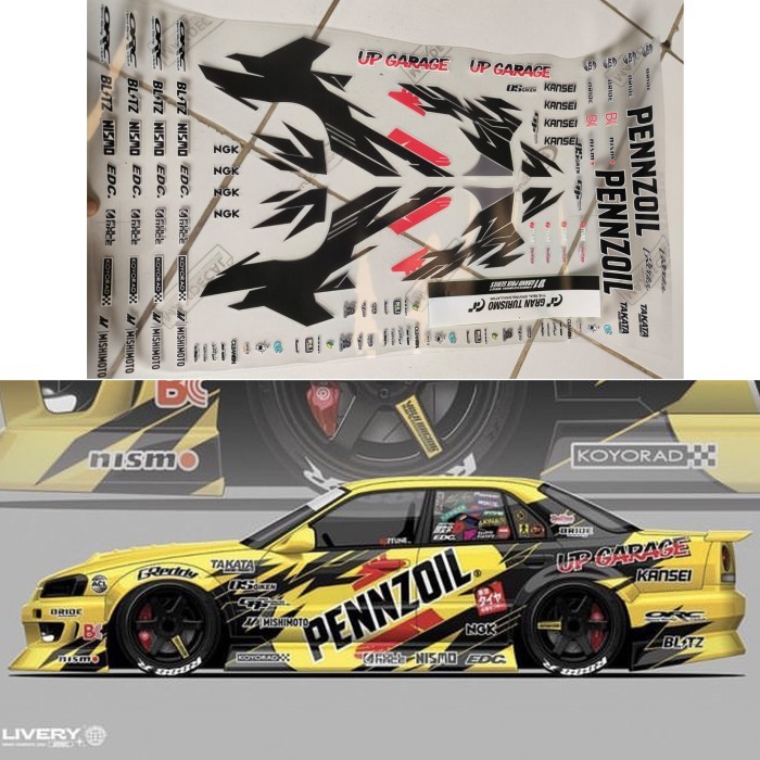 Terlaris Decal RC Drift 1 10 SALE