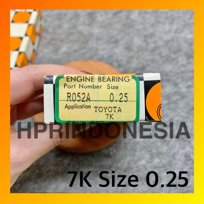 Metal Duduk Crankshaft M052A - Metal Jalan Conrod R052A Kijang 7K 025 Asli Berkualitas
