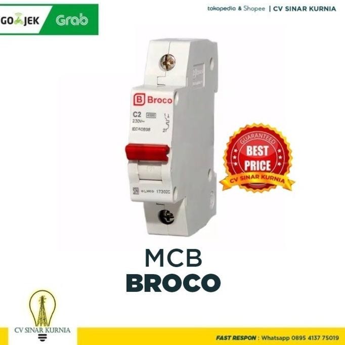 Murah MCB BROCO 40A | BROCO MCB ORIGINAL sinarkuuu
