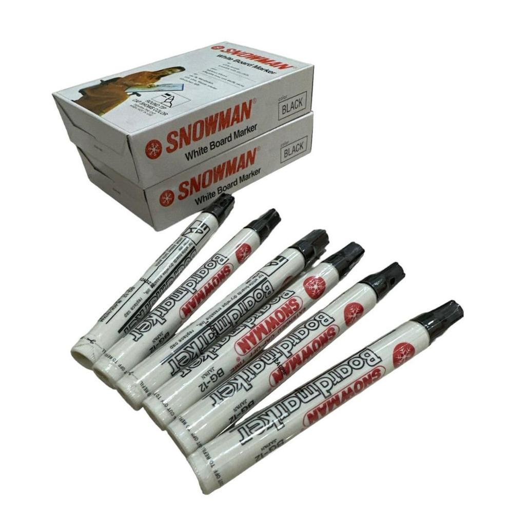 

TW39 [ LUSIN ] Spidol Snowman Whiteboard / Whiteboard Marker Snowman BG-12 / BG12 Viral