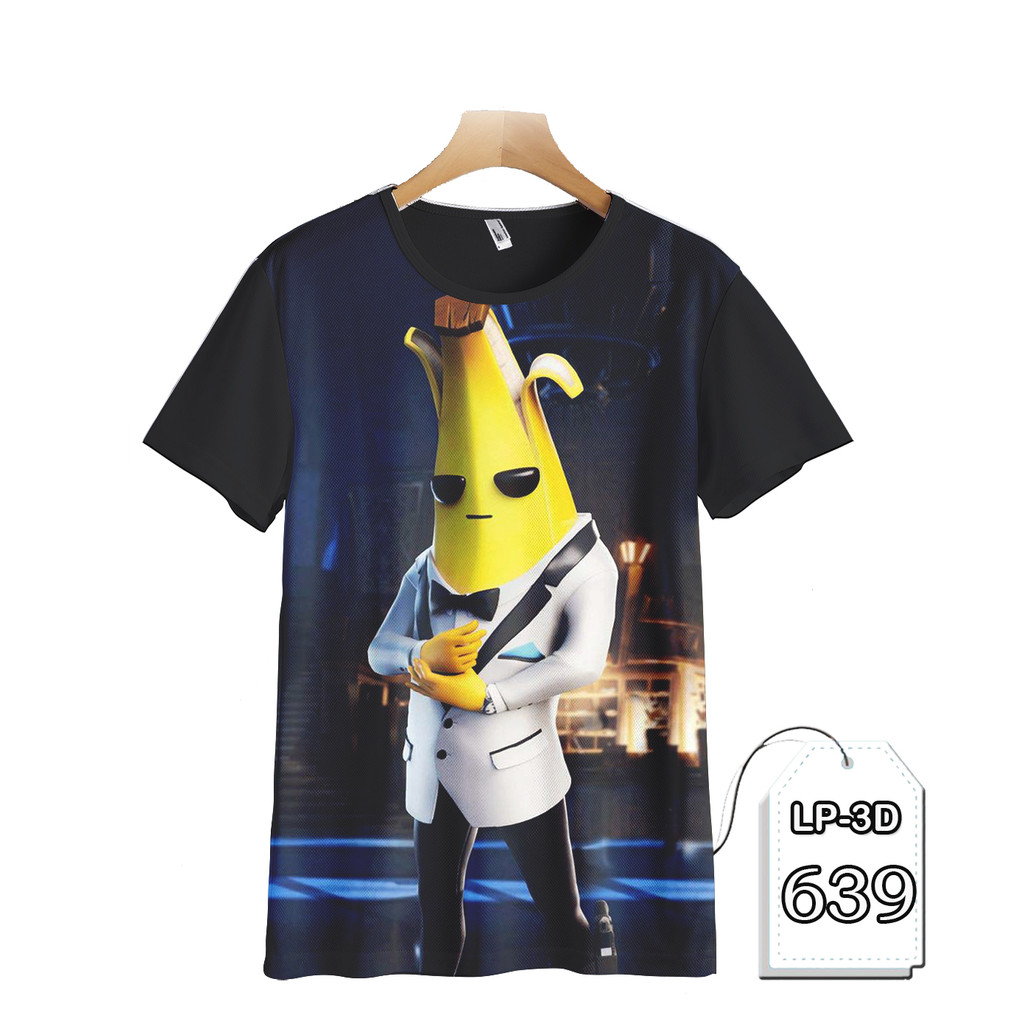 Baju Fortnite Kaos Anak dan Dewasa 3D Game Animasi LP3D-639 Fashion Keren