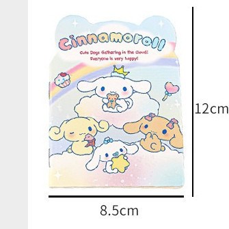 

[ GROSIR ATK ] NOTEBOOK MINI BIG EAR MOTIF SANRIO / BUKU CATATAN MINI / PORTABLE SANRIO BIG EAR