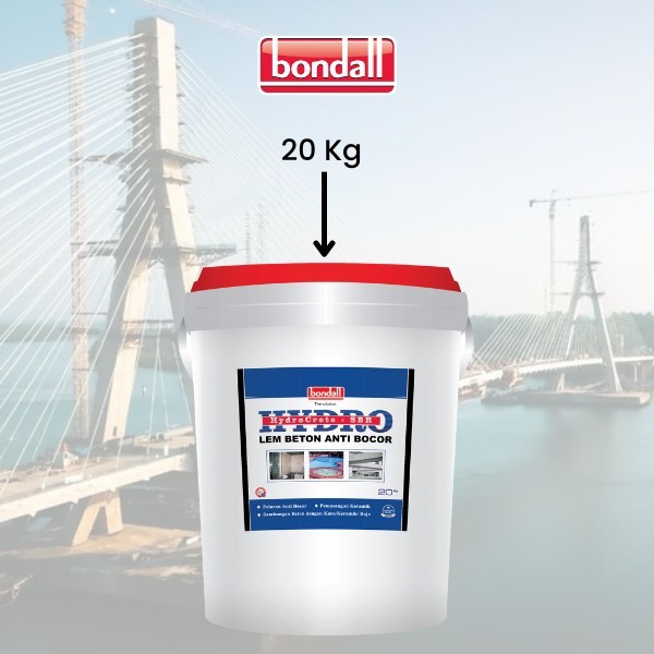 BONDALL HYDROCRETE SBR LEM BETON ANTI BOCOR - 20 KG