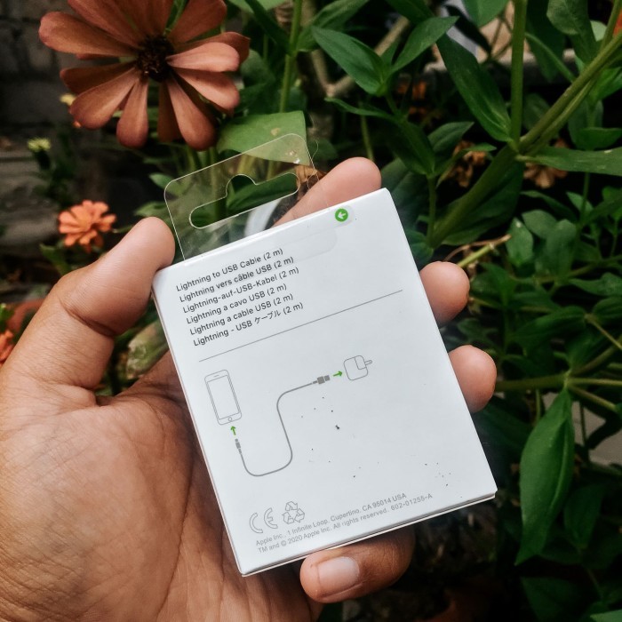 Charger Kabel Data Lightning Iphone Original Ibox Garansi 3 Bulan