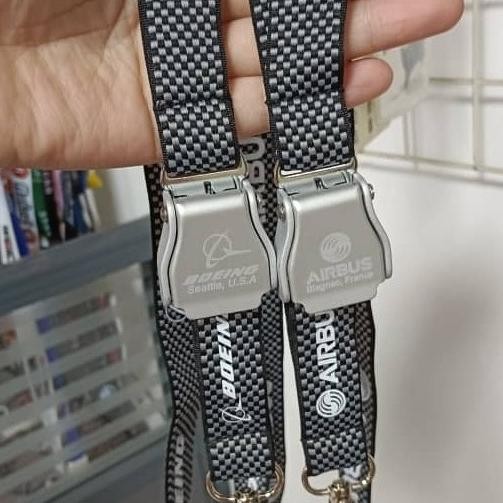 

HARGA DISC - Lanyard Airbus Rajutan Original Dengan SeatBelt